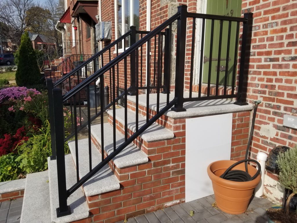 Black Aluminum railing Olympic Fence