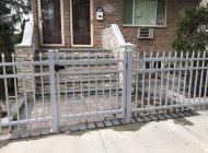 gray alum walk gate