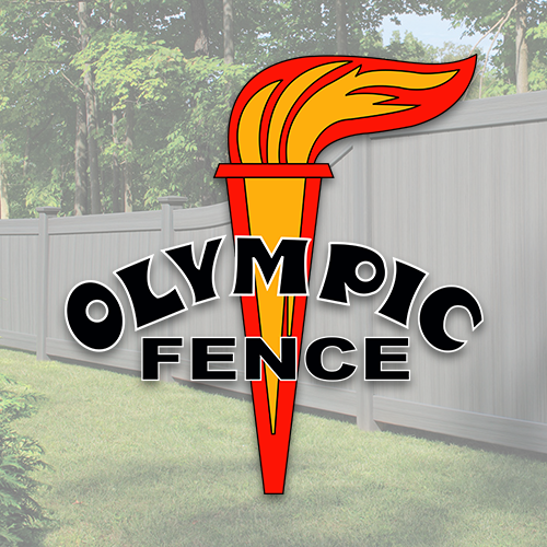 Double drive gates with lattice topper - Olympic Fence