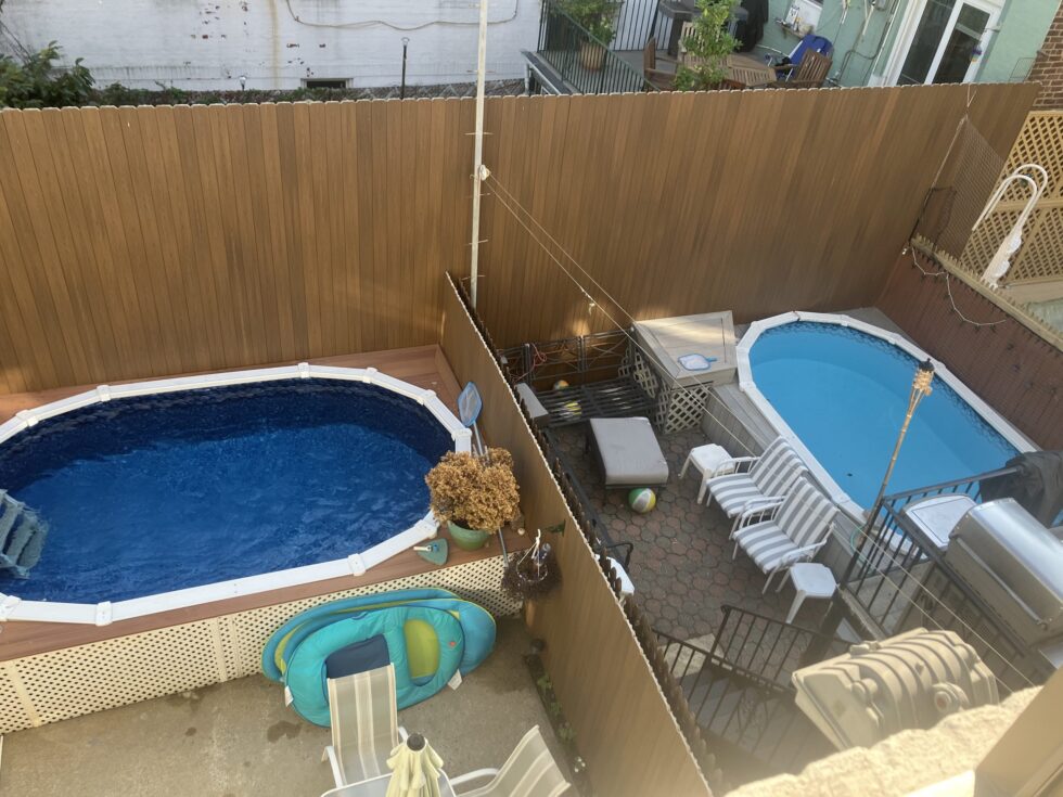 Special wood composite fence for eco-friendly residential fencing in NYC